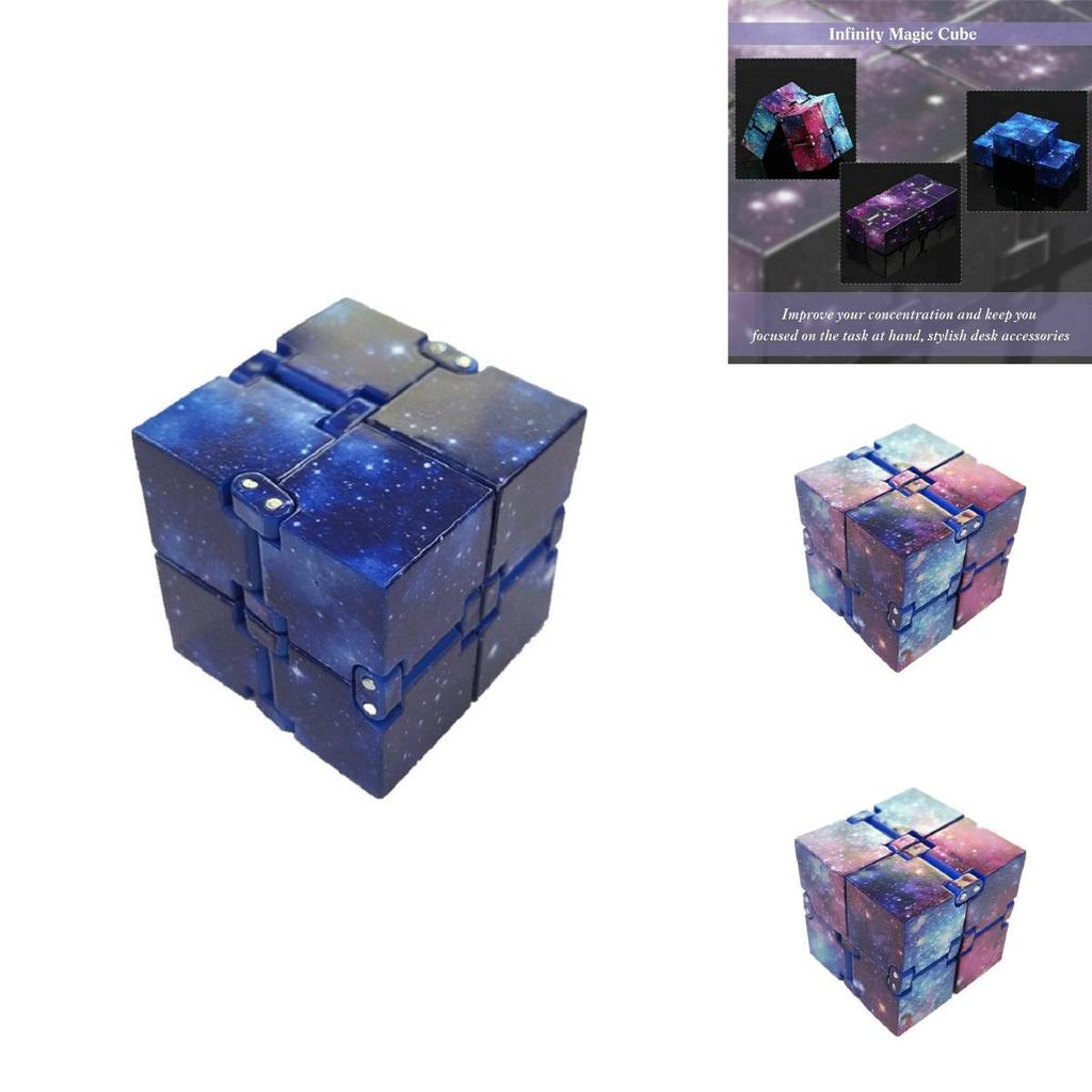 Premium Sensory Infinity Cube For Stress And Anxiety Relief Perfect For Kids And Adults