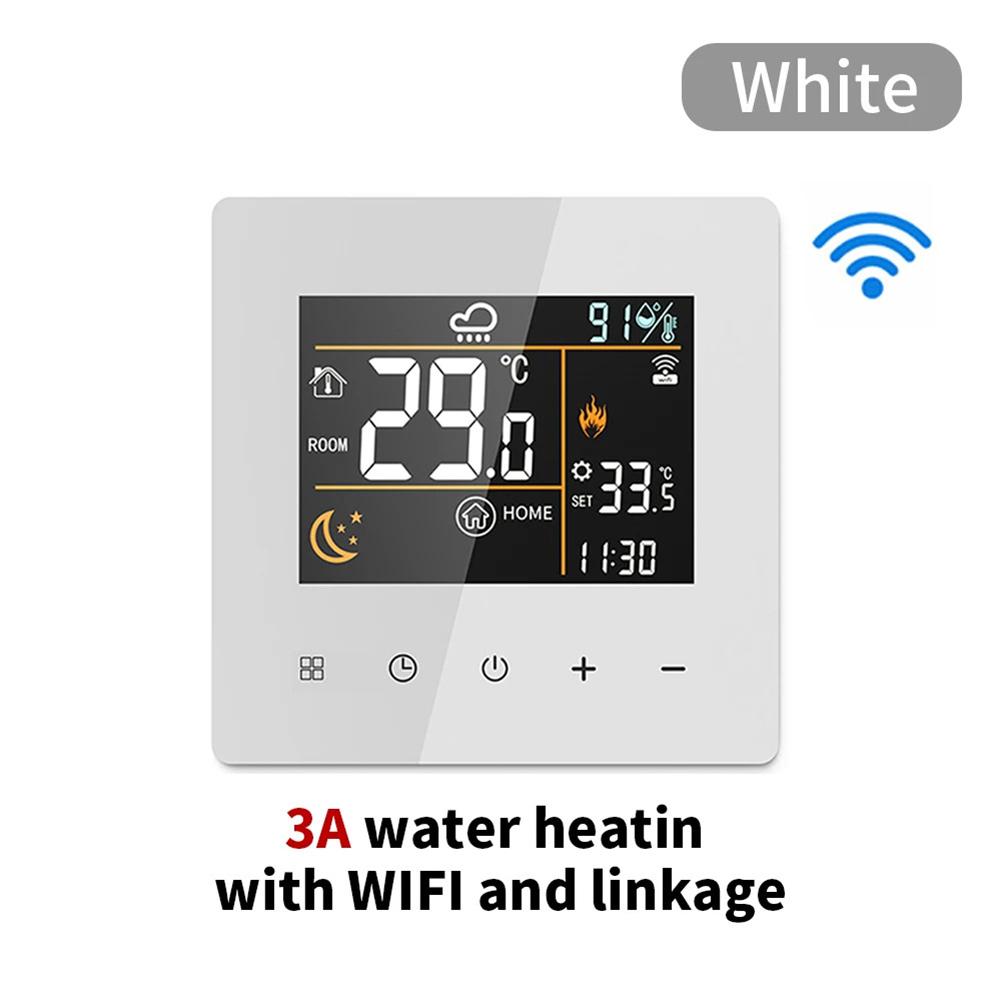 For Tuya Smart WiFi Thermostat And Hygrometer Digital Temperature Controller Temperature Sensor Indoor Support