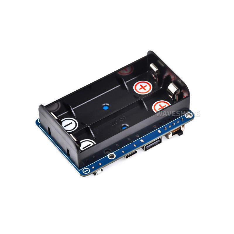 Raspberry Pi UPS 21700 High-Capacity Battery Expansion Board with Spring Pin