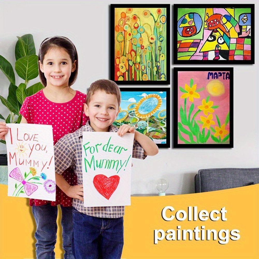 DIY Photo Display Sticker Self Adhesive Wall Magnetic Photo Display Frames Magnetic Photo Frame