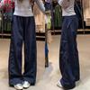 Women's American Style Quick-Dry Loose Fit High-Waist Cargo Pants