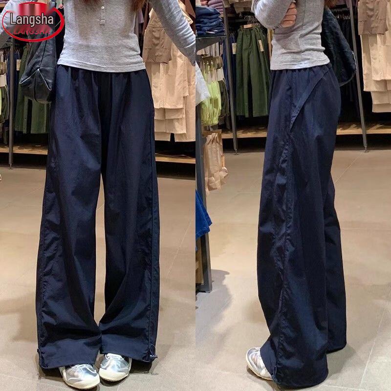 Women's American Style Quick-Dry Loose Fit High-Waist Cargo Pants