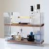 Organizzatore di Lusso in Acrilico per Cosmetici per Lavandino del Bagno o Scrivania