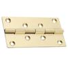 A25F-Brass Hinge Set-10 Pieces Brushed& Sealed For Jewelry Box Doors Kitchen Cabinets Copper Small Box Decorative Accessories