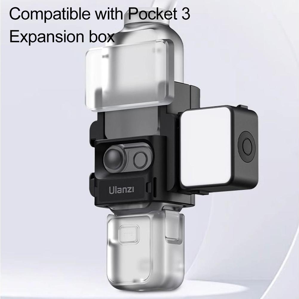 Brandneu Für Ulanzi LM18 Fülllicht IPX5 Wasserdicht Magnetisch Tragbar 5600k LED-Videoleuchte Für DJI Kamera Action 5 Pro Action