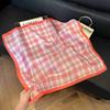 New 71 * 71cm Korean version small square scarf women's silk scarf spring and summer thin sunscreen scarf neck protection tied bag headband scarf
