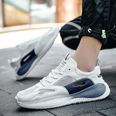 Men 'S Summer Mesh Breathable Soft Sole Shoes New Fashion Casual Men 'S Sports Shoes Thick Soledaddy Shoes Comfortable Men 'S Shoes