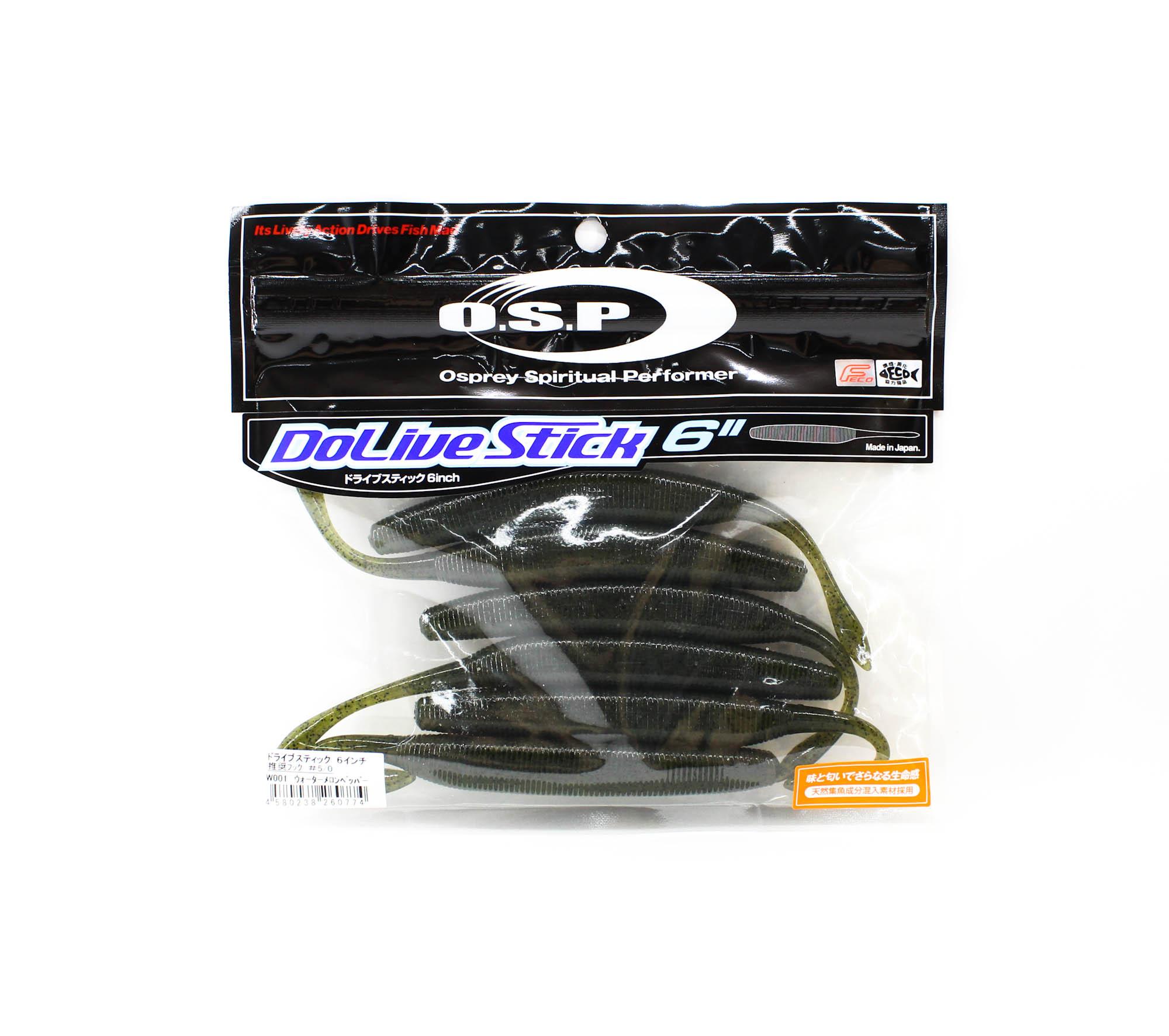 

Мягкая приманка OSP Dolive Stick 6 дюймов W-001 (0774)