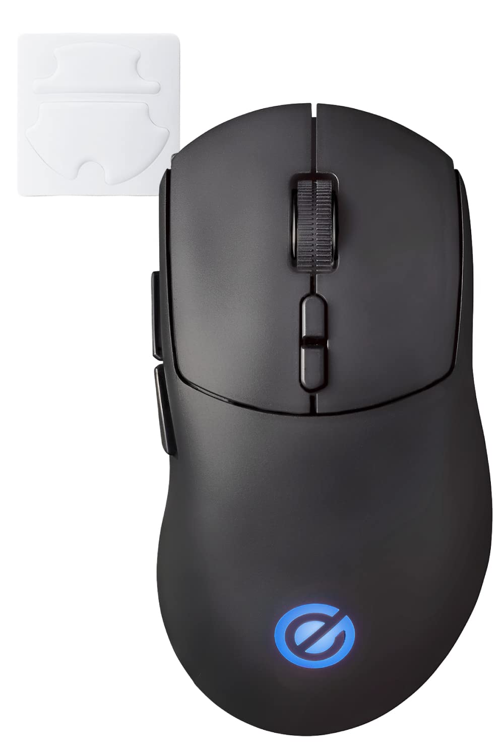 

ELECOM Gaming Mouse Wireless Compatible V custom VM500 Rechargeable 8 Buttons DPI12000 300IPS 35G 75g Black 2.4GHz/Wired M-VM500BK чорний