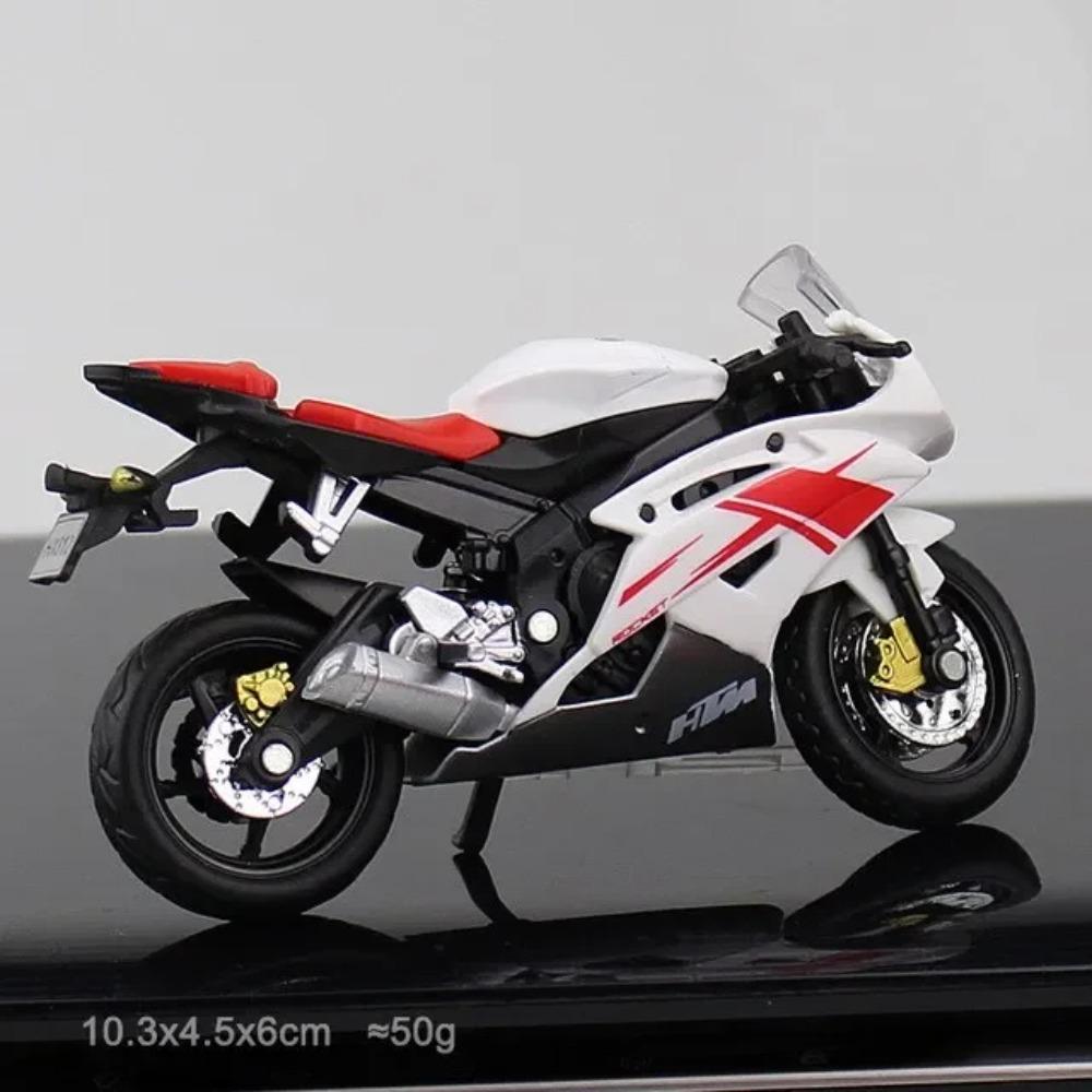1:18 Ninja Hx816 H2R Diecast Motorcycle Model Workable Shork-Absorber Toy For Children Gifts Toy Decoration