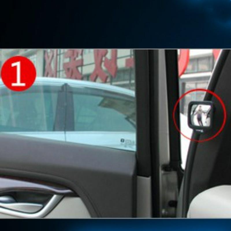 270 Degrees Wide Angle Car Rear Magnet Mirror Car Auxiliary Rearview Mirror Eliminate Blind Point for Car Safety