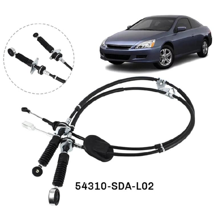 Heat Resistant Car Manual Gear Shifts Cable for K24 5/6 Speed 54310-SDA-L02 54310SDAL02 Offer Long Lasting Performances