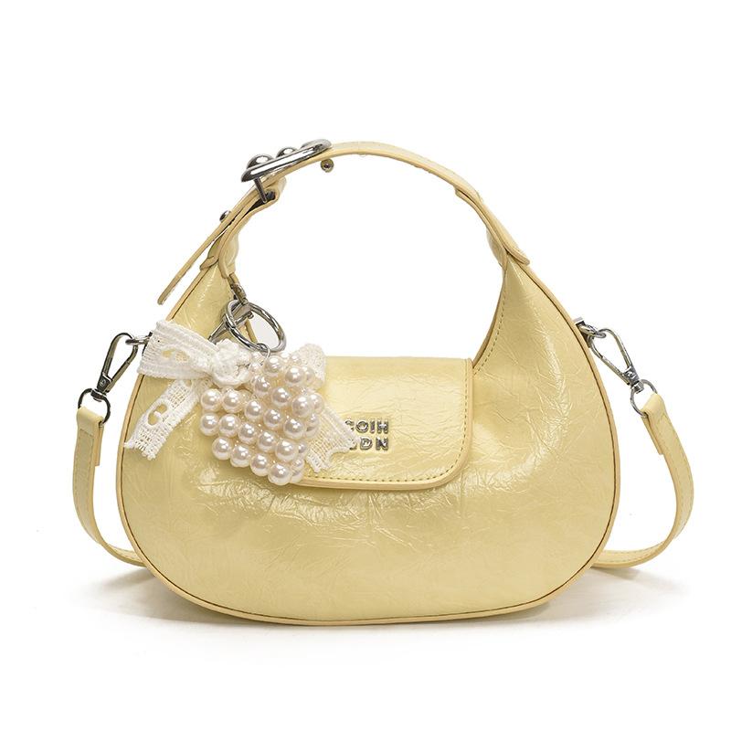 Fashion Crescent Moon Bag Women's New Lightweight Portable Commuter Shoulder Messenger Bag