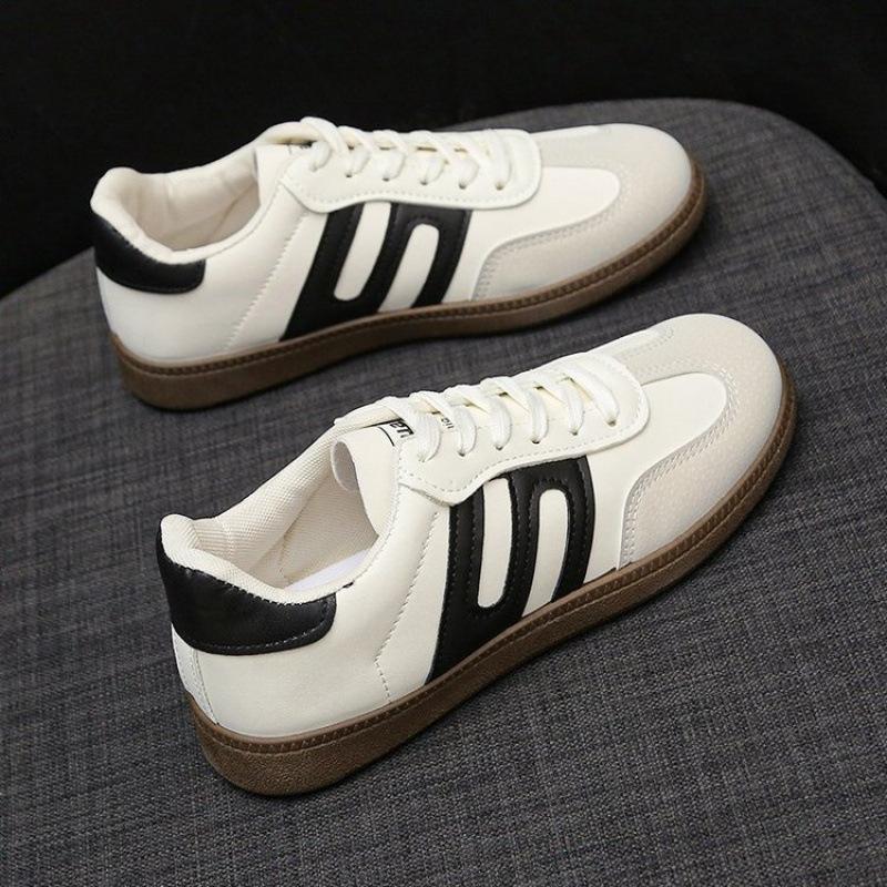Foreign trade flat-soled fashion little white shoes 2025 spring new Korean version of Forrest Gump shoes student moral training board shoes women