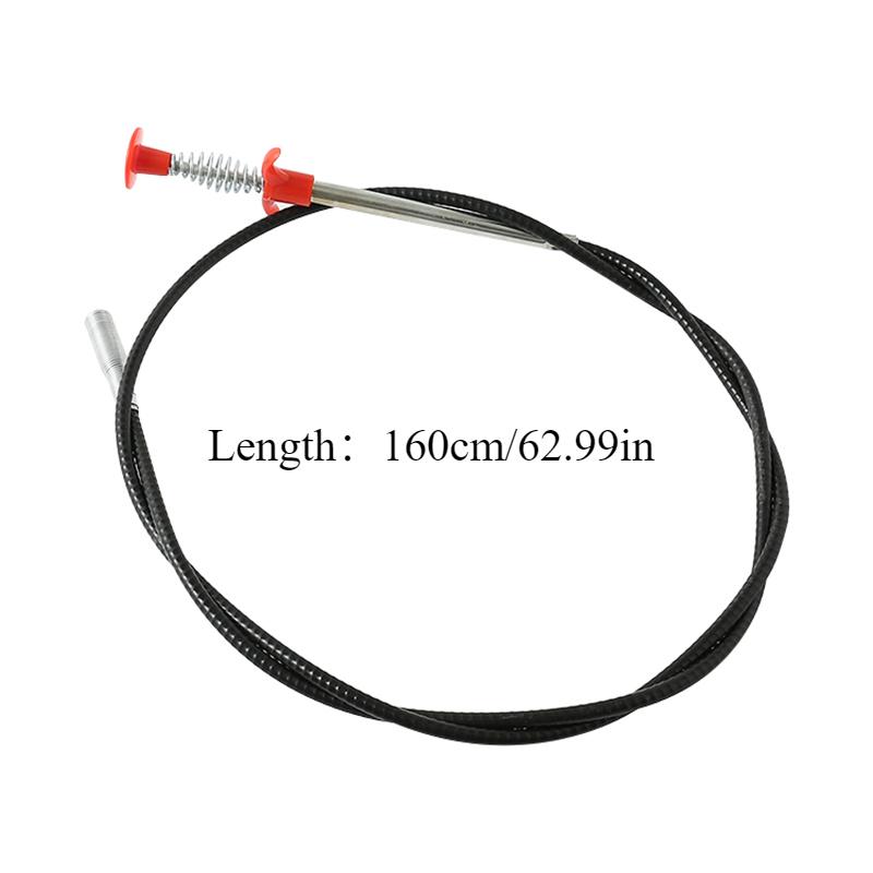 Federrohr-Reinigungsgeräte, Abflussspirale, Abflussreiniger-Sticks Verstopfungsentferner Reinigung Haushalt für Küche Biegebares Spülenbeckenwerkzeug