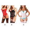 Women Lingerie Lace See-through Jumpsuit Strap Underwear