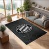 Bayern Munich Theme rug Soft Crystal Velvet Area Rug Non-Slip Floor Carpet for Living Room Bedroom Nursery