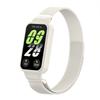Xiaomi Smart Band 9 Active İçin Milan Kordon Metal Koruyucu Kılıf Tampon Manyetik Halka Bileklik Redmi band 3Watch İçin
