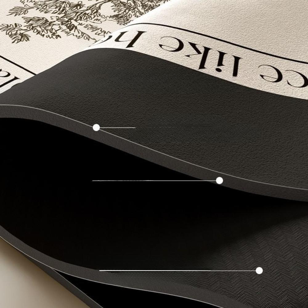 Printed Dish Drying Mat Desk Drain Pad Heat Resistant Counter Top Mats Kitchen Placemat  Absorbent Drain Pad Home Rugs Supplies