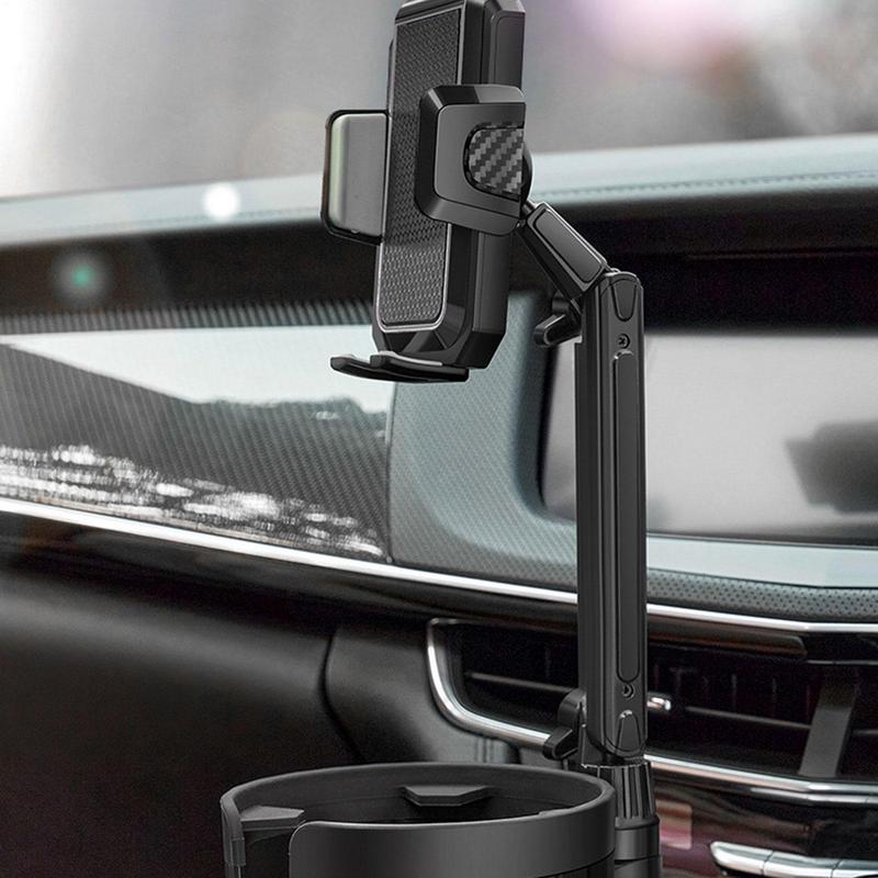 Cup Phone Holder Adjustable Automobile Cradles Car Drink Rack Multifunctional Automotive Cup Holders Cellphone Mount For Most