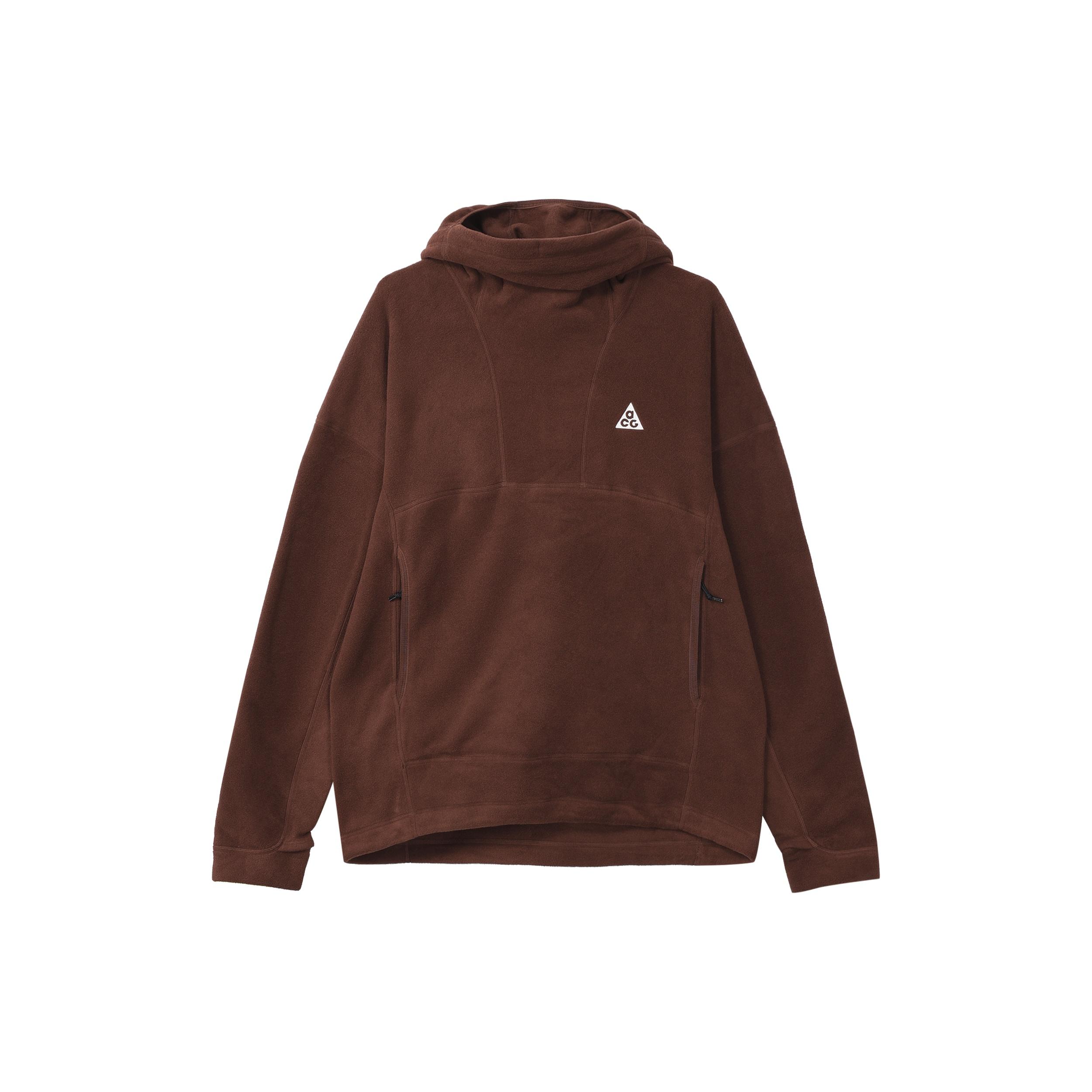 Nike ACG fleece hooded jacket  Brown  Men s DQ5780-217 XL