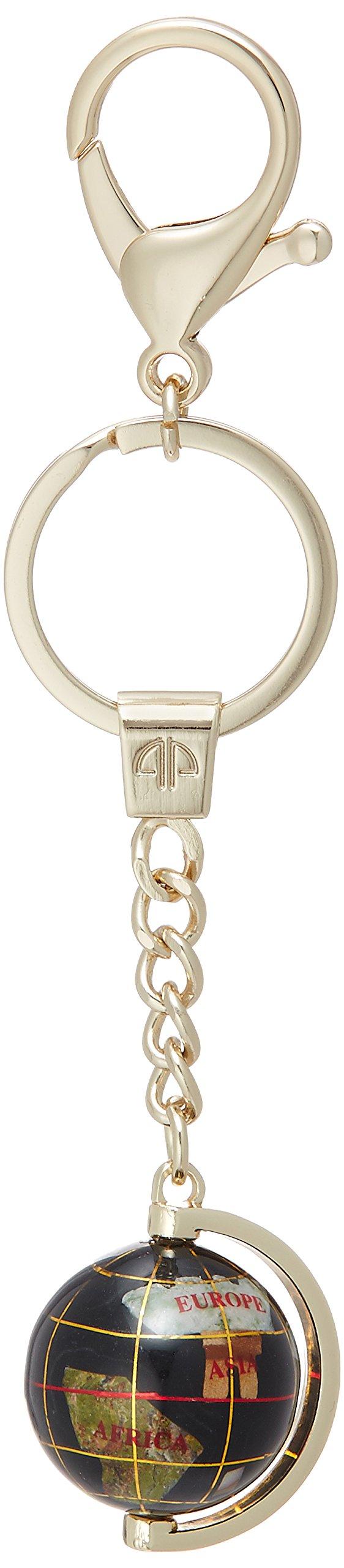 

Authentic Keychain Size Keychain Length 14cm Globe Diameter Key Ring Diameter Hook Diameter [Pierce] (approx.) / 2.5cm / 2.5cm / 1.6cm (Black Pearl)