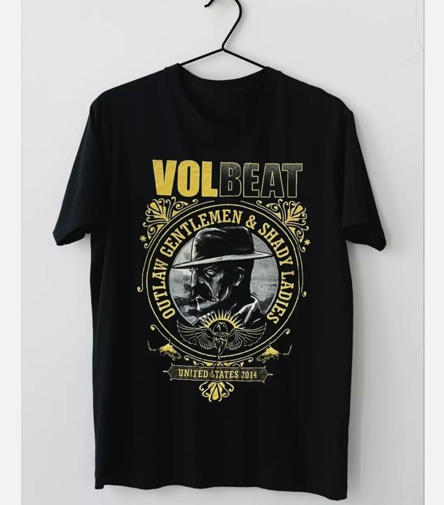 

NEW Volbeat Band 2014 Concert Short Sleeve Black All Size T-Shirt L