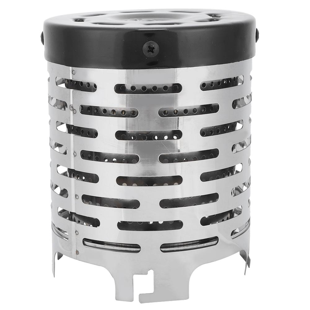 Mini Herd Heizung Abdeckung Edelstahl Tragbare Erwärmung Outdoor Heizung Schild