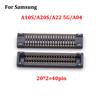 10pcs LCD Display Screen Flex FOR Samsung A02S A10S A14 S10 NOTE10 20 S21 S22 S23 A30S A40 A12 A50 A60 FPC Connector On Board
