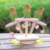 Bite-resistant Parrot Perch Stand Wear-resistant Parakeet Teeterboard  Cage Accessory