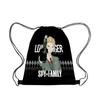 Spy Playhouse Schoolbag 3D Digital Color Printing Trend Simple Drawstring Bundle Pocket