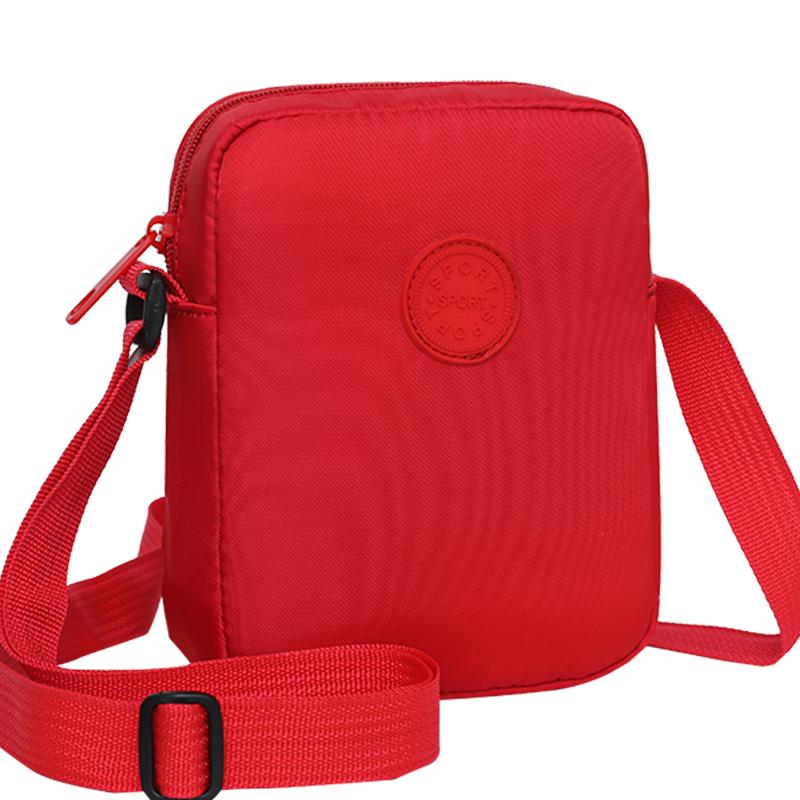 Elegant Minimalist Phone Crossbody Bag Round Decor Mini Shoulder Bag with Adjustable Wide Strap