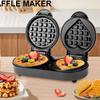 European Breakfast Machine Waffle Machine Household Small Convenient Mini Love Shaped Round Cake Machine Electric Cake