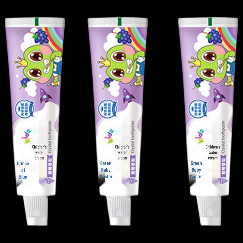 Frog Prince Grape Flavor Toothpaste (3-Pack)