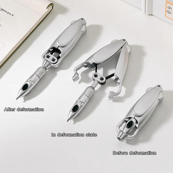 Office Ink Gel Pen Removable Refill Design Smooth Writing Ballpoint Pen Novelty Squid Transforming Pen Stationery Gift