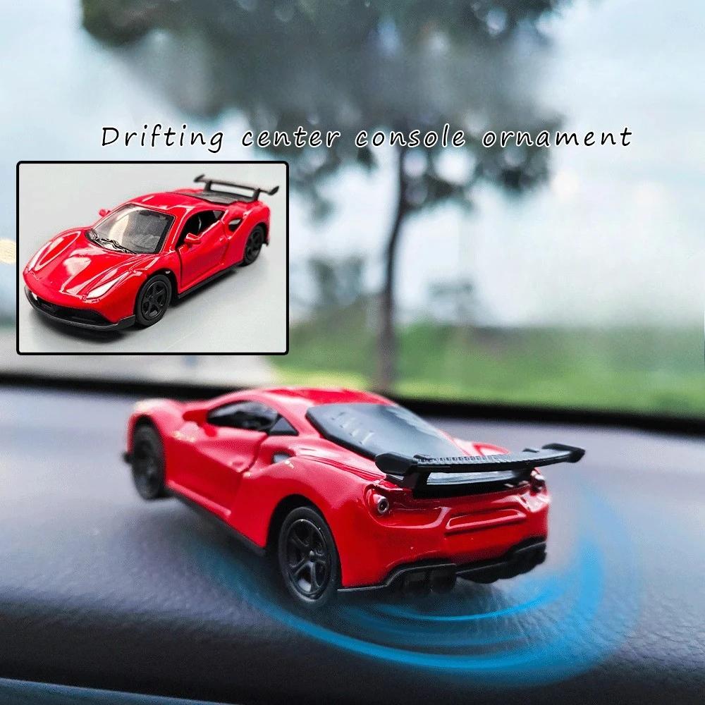 Autospielzeug Driften Drehende Ornamente Auto Armaturenbrett Drehendes Rennmodell Deko Auto Individualität Mitte Dekorative Ornamente