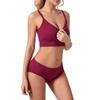 Women's Camisole With Bottom And Chest Pad, Sexy Oversized Underwear With Chest Pad