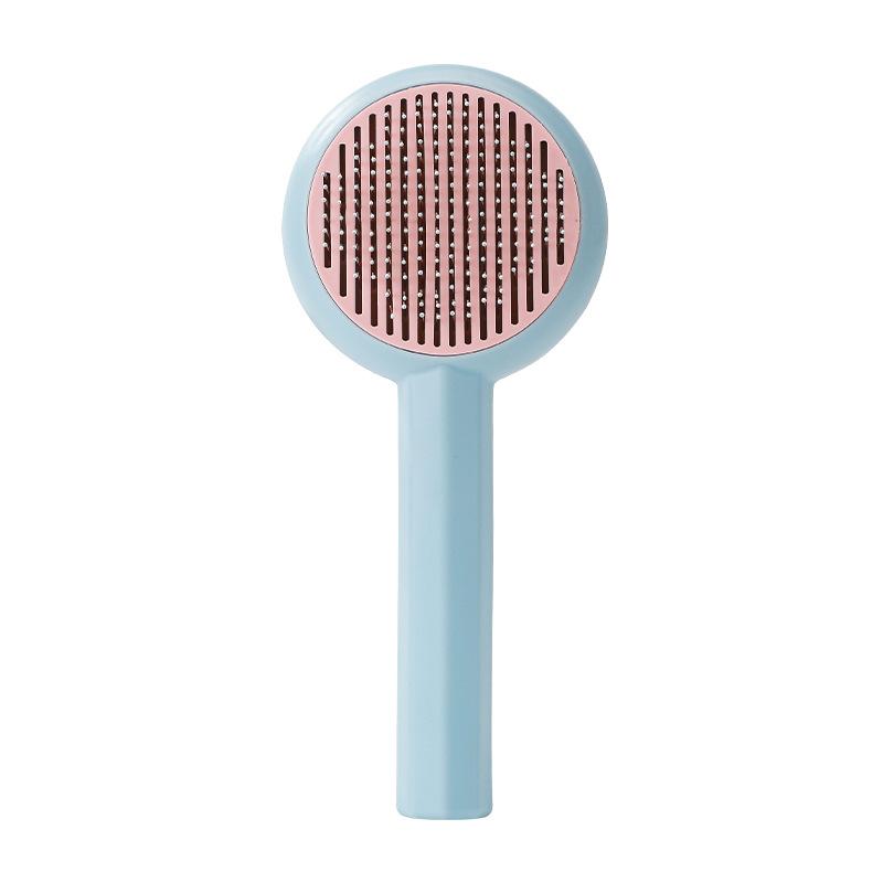 

Cat Comb, Hair Removal Brush, Dog Hair Removal, Cat Petting Magic Tool, Special Pet Cat Products for Cleaning Long Hair синій