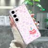 Cute E-Eggy P-Party Phone Case For Samsung Galaxy A91,80,73,72 ,71,53,52,32 ,31,22,21s,20,Transparent Case