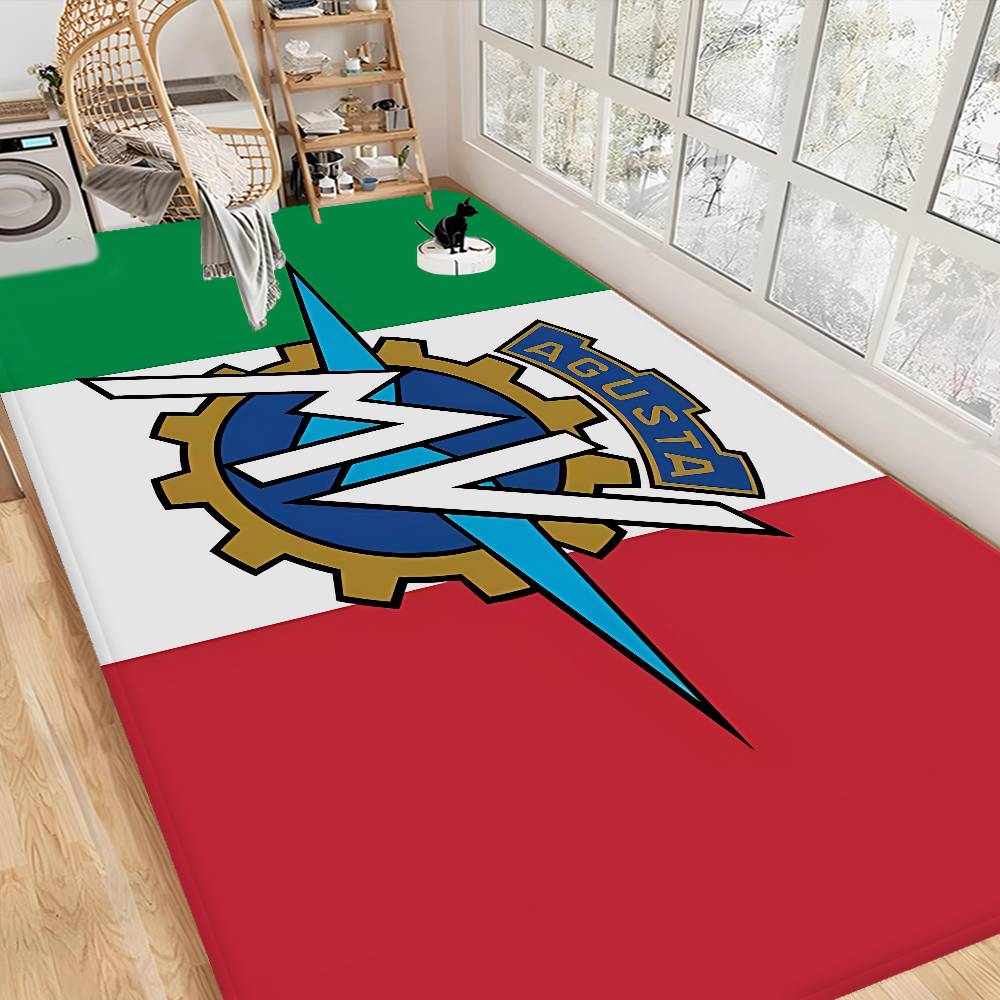 Tappetino M-MV Agusta Antiscivolo Tappetino Lavanderia Decorazione Lavanderia Balcone Bambino Soggiorno Tappetini Comodino