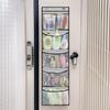 Wardrobe Hanging Storage Bag, Back of Door Multifunctional 5-Grid Hanging Bag, Sundry Storage Bag