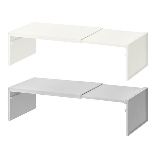 Retractable Storage Rack Plates Cutlery Seasonings Organization Kitchen Cabinets And Counter Layered Shelves Increase