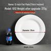 A5 Melamine Round Buffet Plate