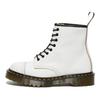 DR. Martens 1460 Leder Chunky Runde Zehen Knöchelstiefel Unisex Stiefel Weiß 27386100