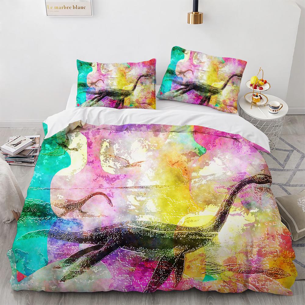 Housse De Couette Dinosaur Bed Cover Set Dropship Home Textile Adults Children Winter Duvet Cover Sets Twin Size Home Textile