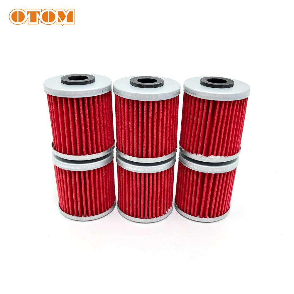 OTOM 2pcs Motorcycle High Performance Power-sports Cartridge Oil Filter For SUZUKI RMZ 250 450 RMZ250 2004-2018 RMZ450 2005-2018