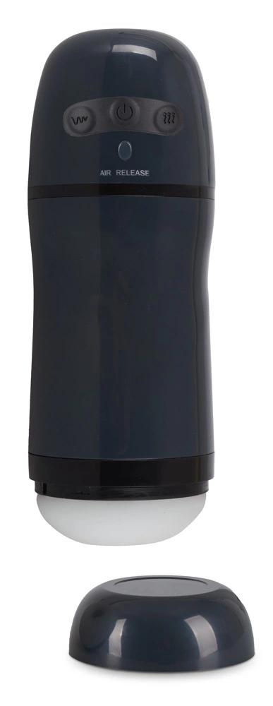 Rebel - Handy Vibrating and Sucking Masturbator Black
