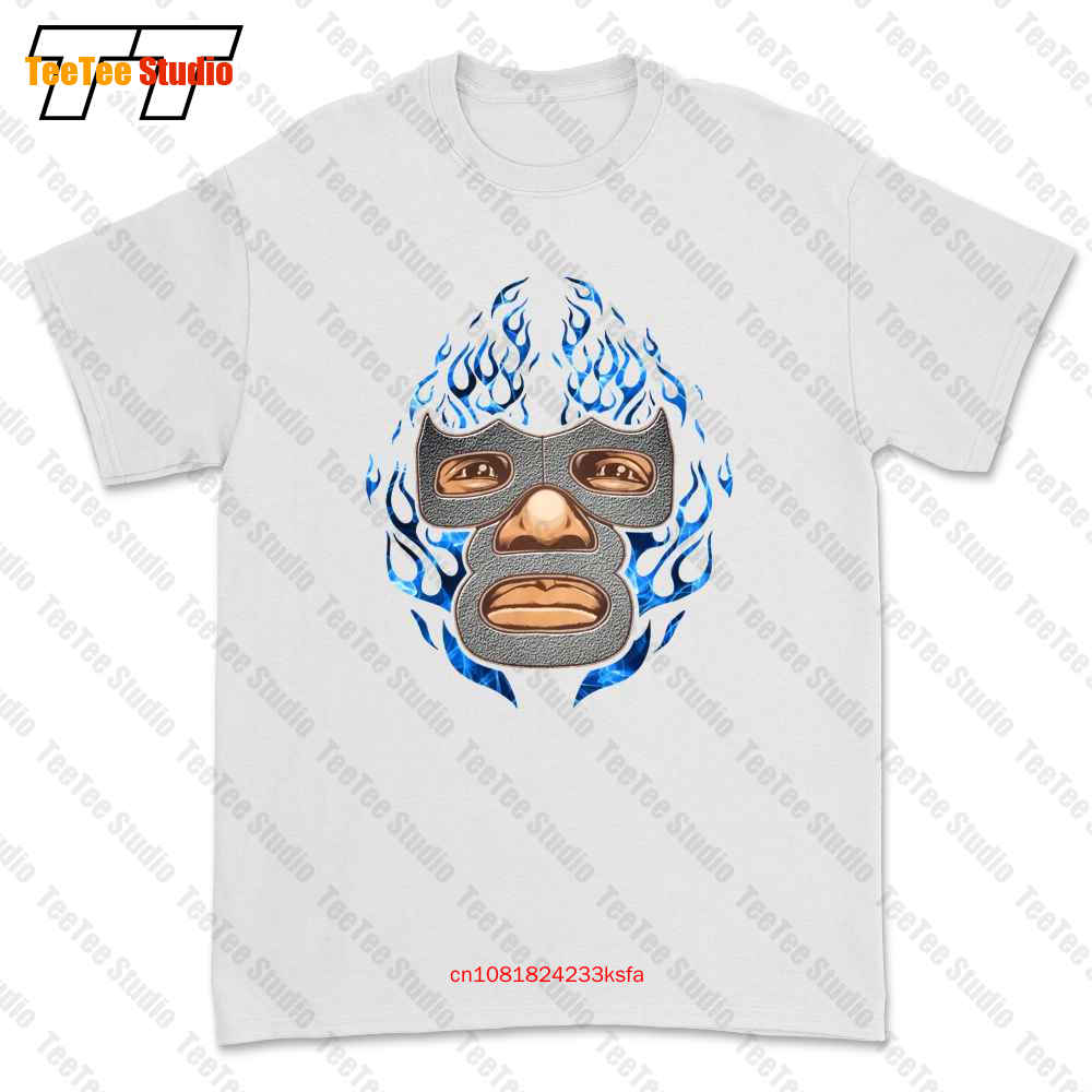 

Футболка Blue Demon Mexican Luchador Футболка SMKO Unisex 3XL