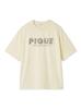 Gelato Pique HOMME Functional Pique Logo PHCT252936 IVR M T-Shirt Men's