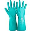 Green Nitrile Chemical Protection Gloves Size 11